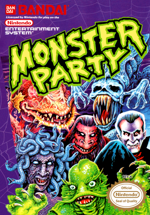 Monster Party (USA) box art